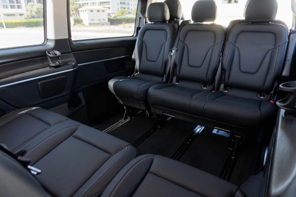  Black Mercedes V300 Avantgarde Extra Long Photo 15