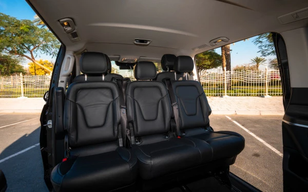  Black Mercedes V300 Avantgarde Extra Long Photo 15