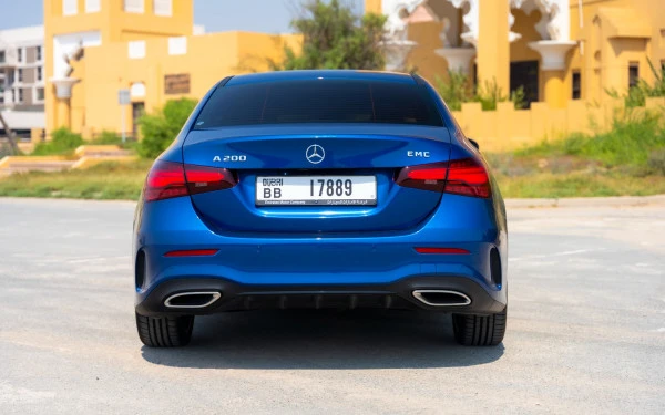  Blue Mercedes A200 Photo 5